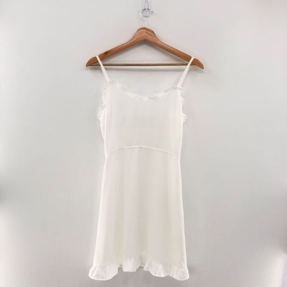 superdown Charlee Frill‎ Cami Dress in White S - Picture 2 of 11